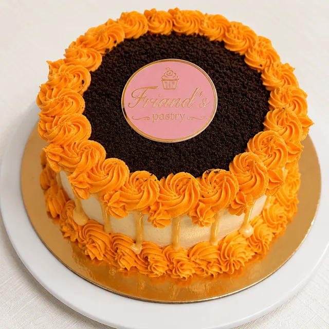 Mon layer cake à l'orange