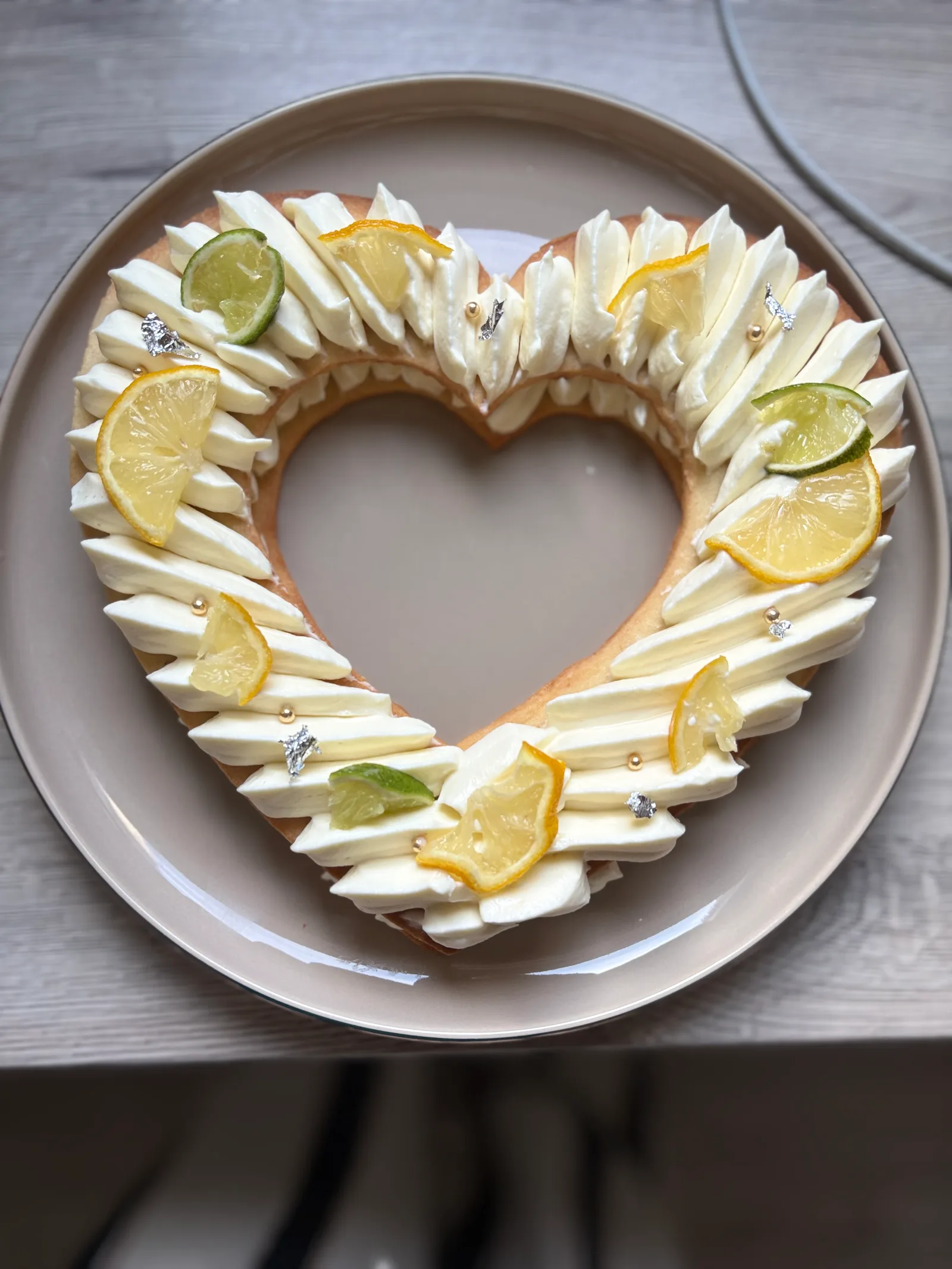 Heart cake