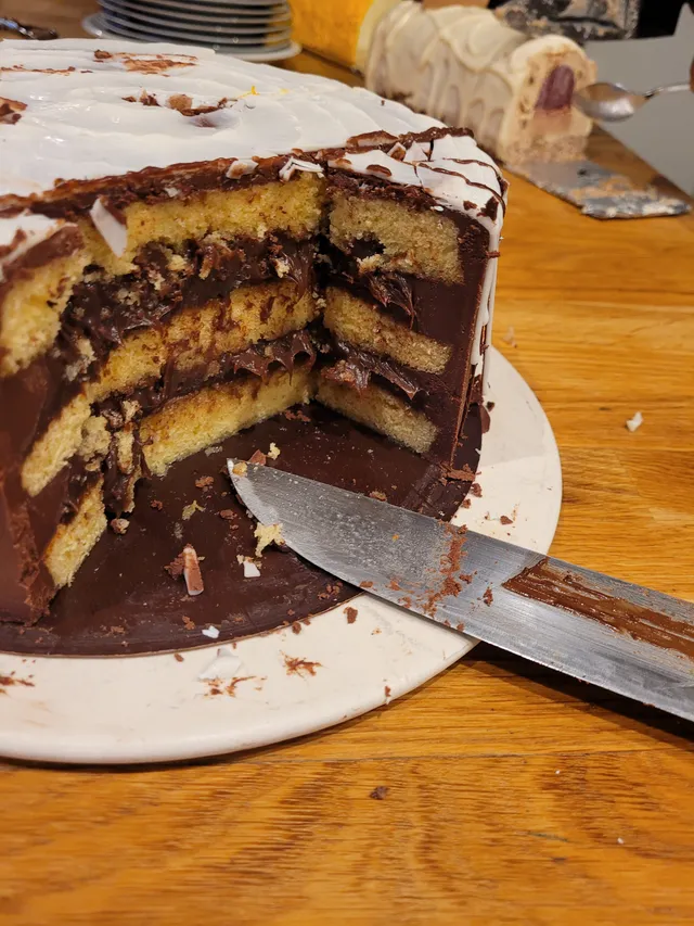 Layer cake nutella