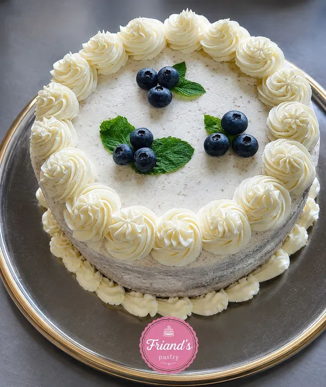 Mon layer cake à l'orange