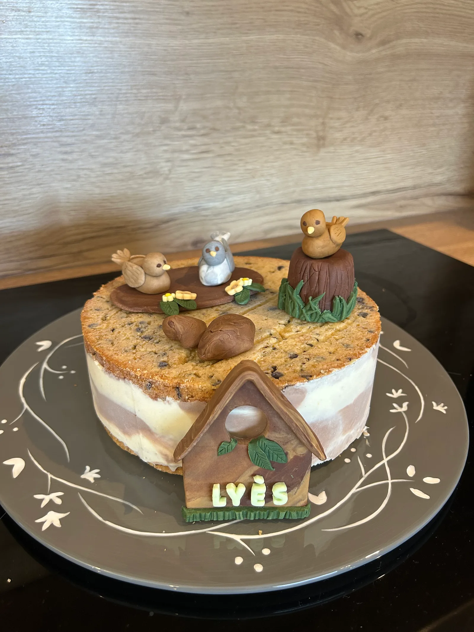 Cookie géant glacé