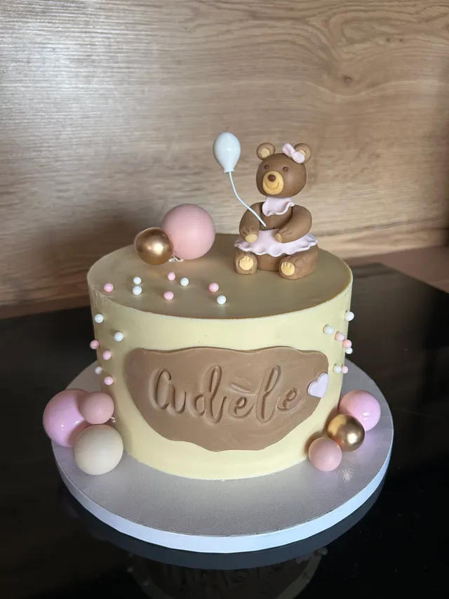 Chiffon cake abricot vanille