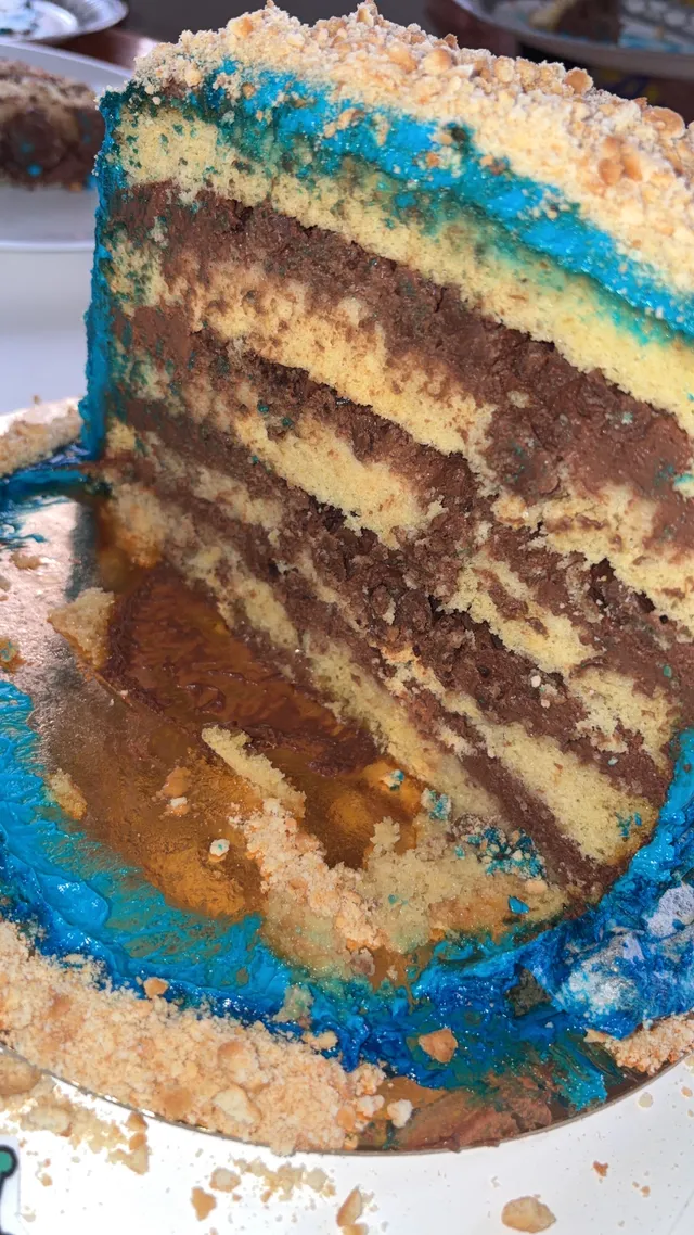 Mon layer cake chocolat