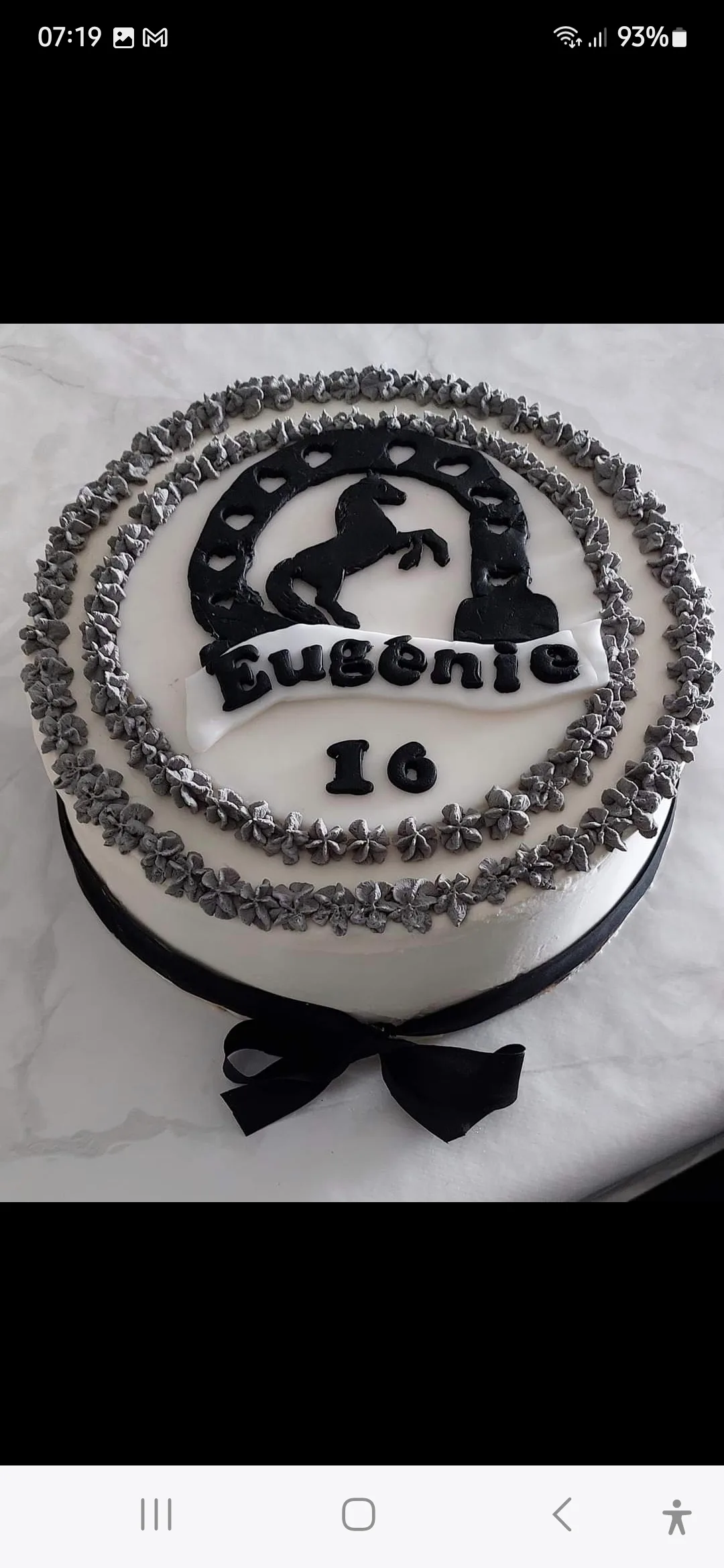 Gâteau génoise ganache chocobon