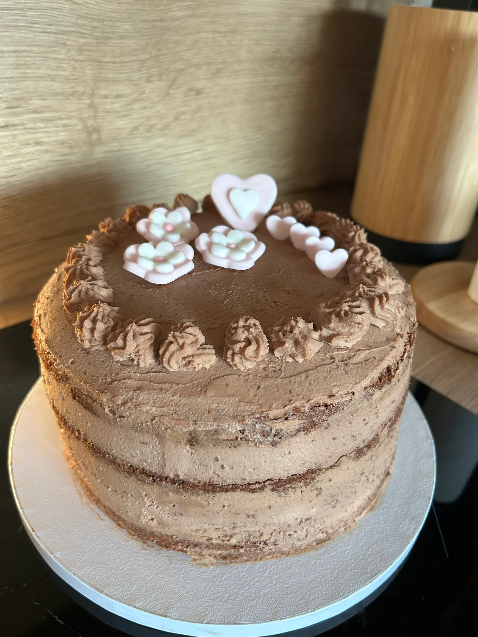 Naked cake chocolat