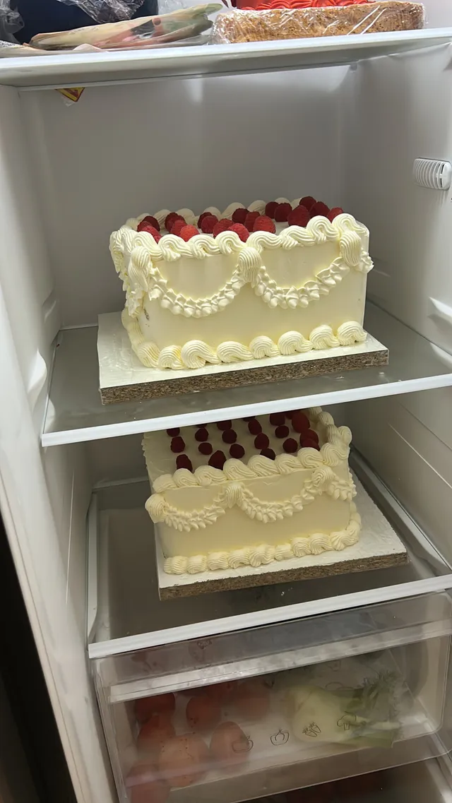 Mon Italian cake framboise pistache