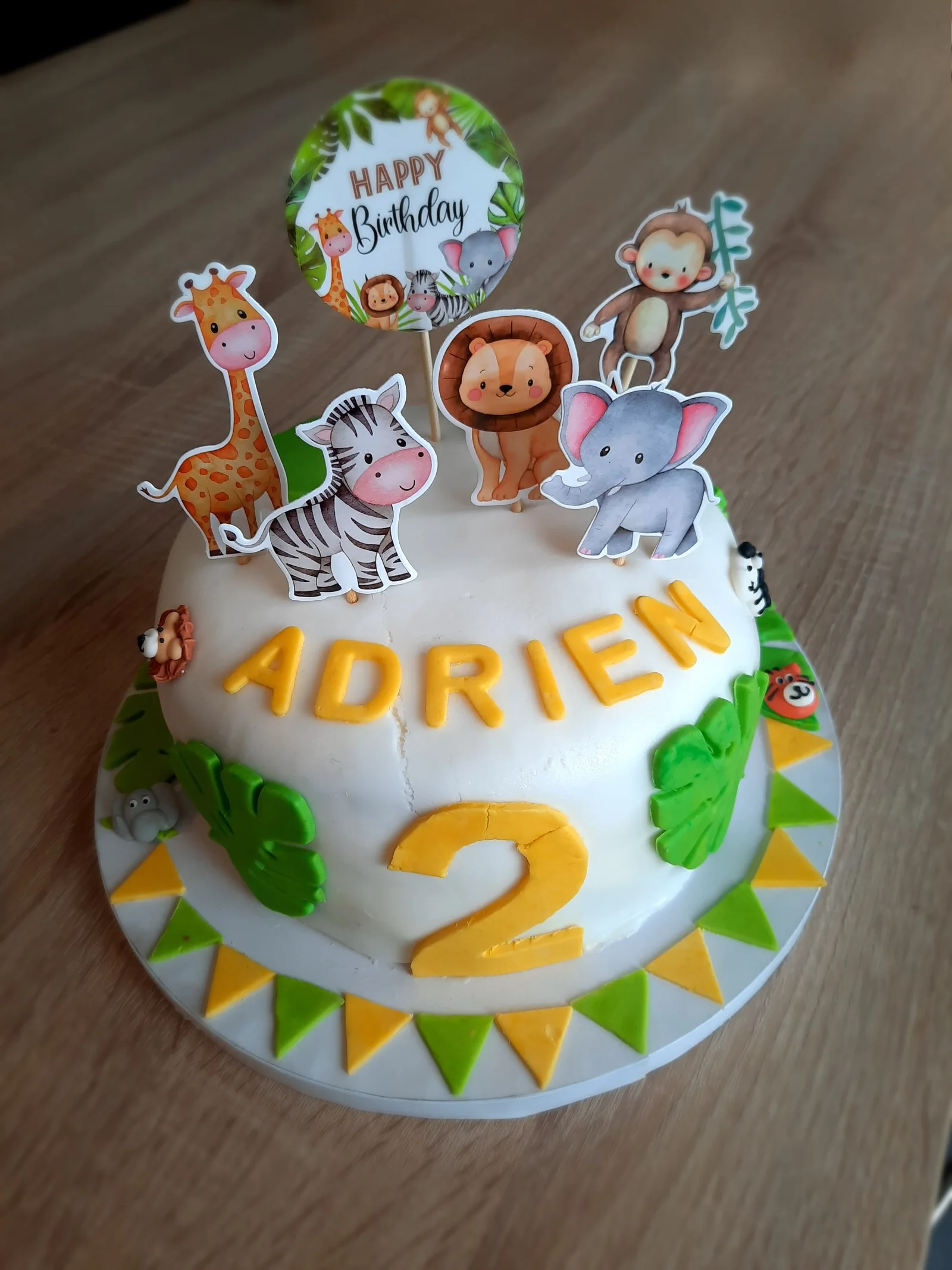 Layer cake animaux