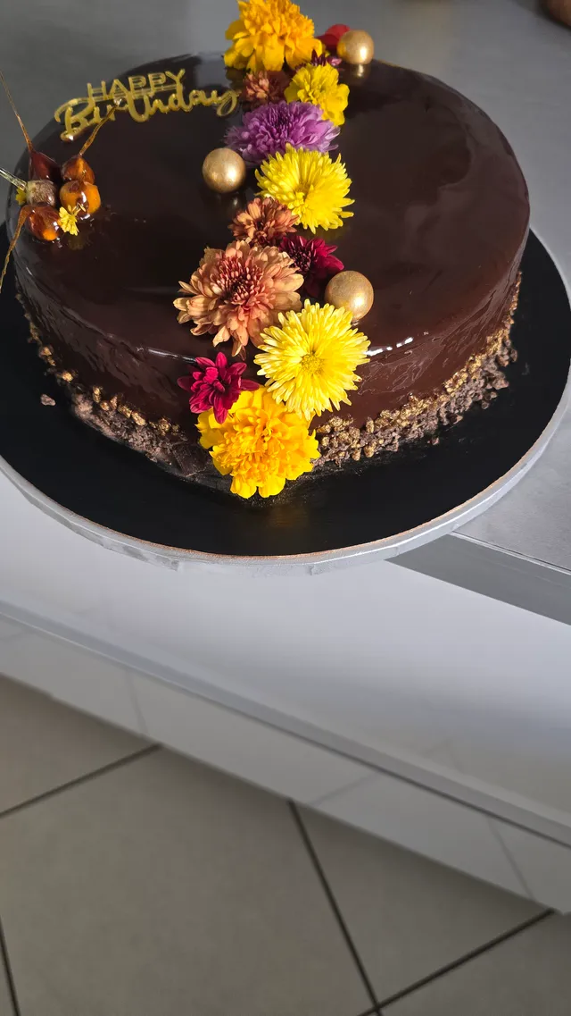 Entremet aux 3 chocolats