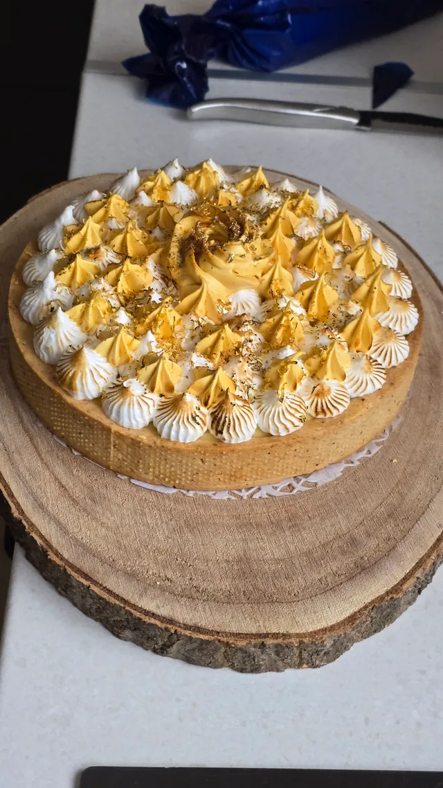 Tarte citron meringuée