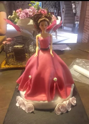 Gâteau Poupée
