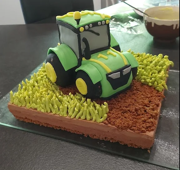 Gâteau Tracteur