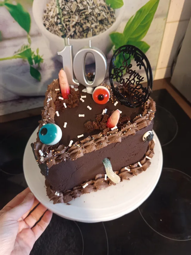 Gâteau theme halloween