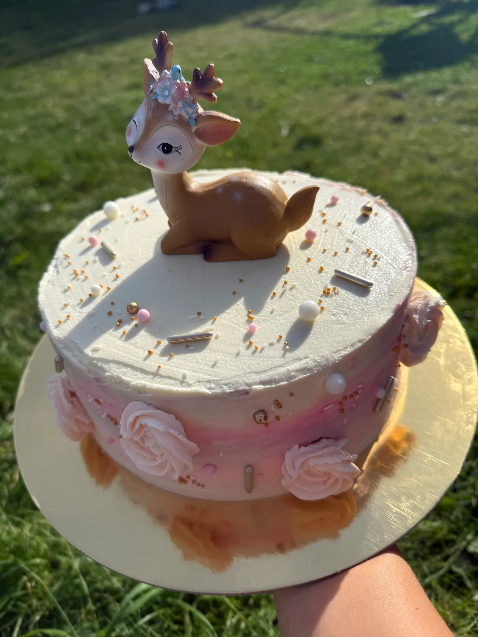 Mon layer cake vanille-noisette