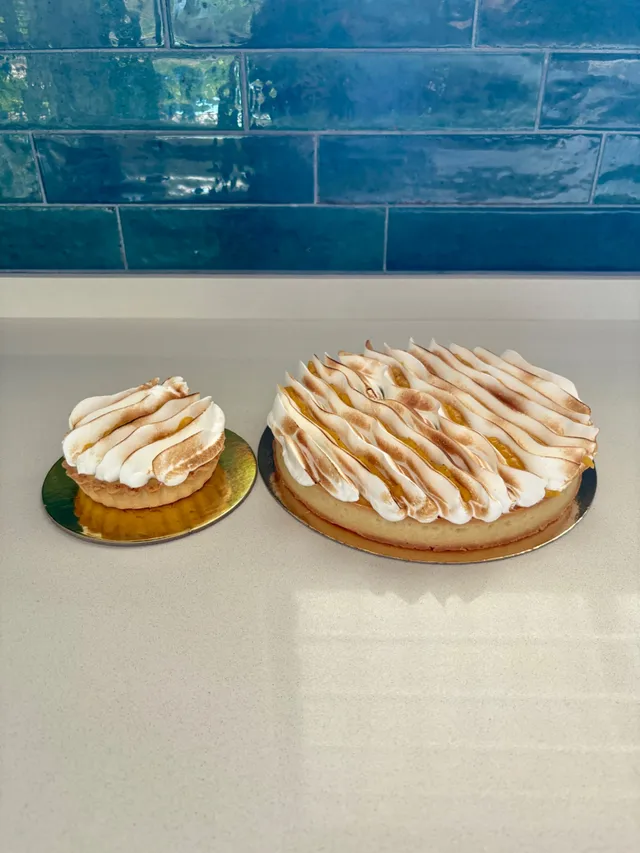 Tarte passion meringuée