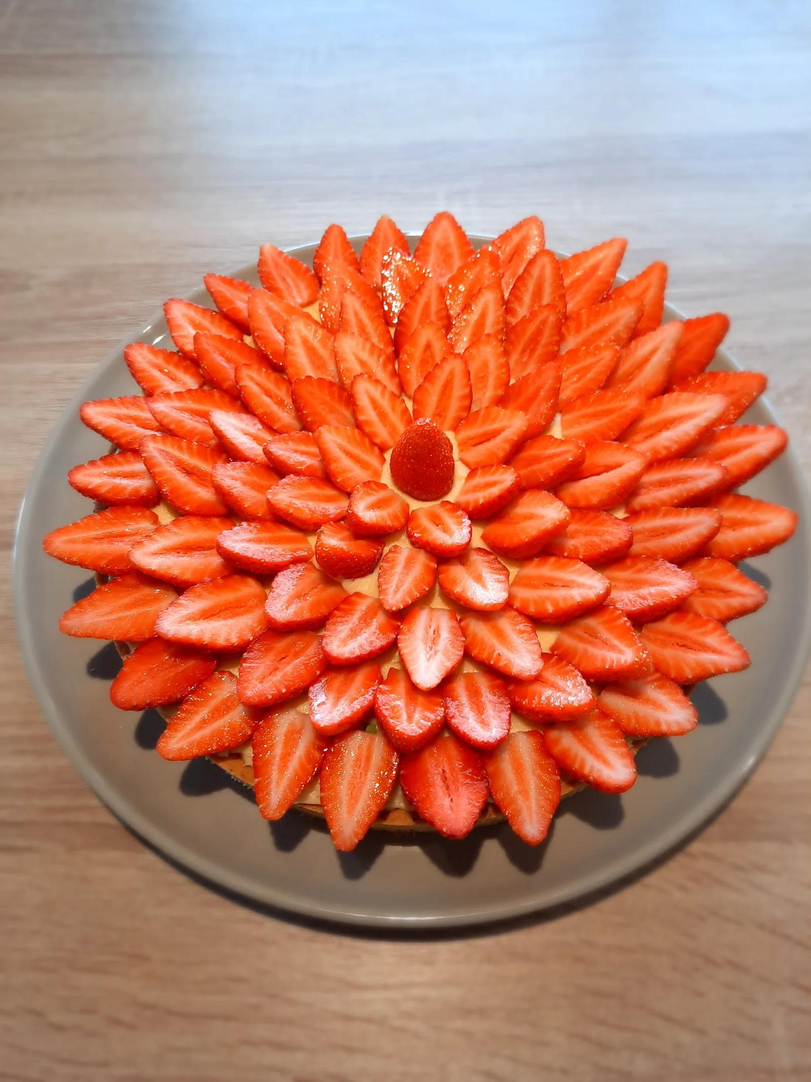 Tarte aux fraises