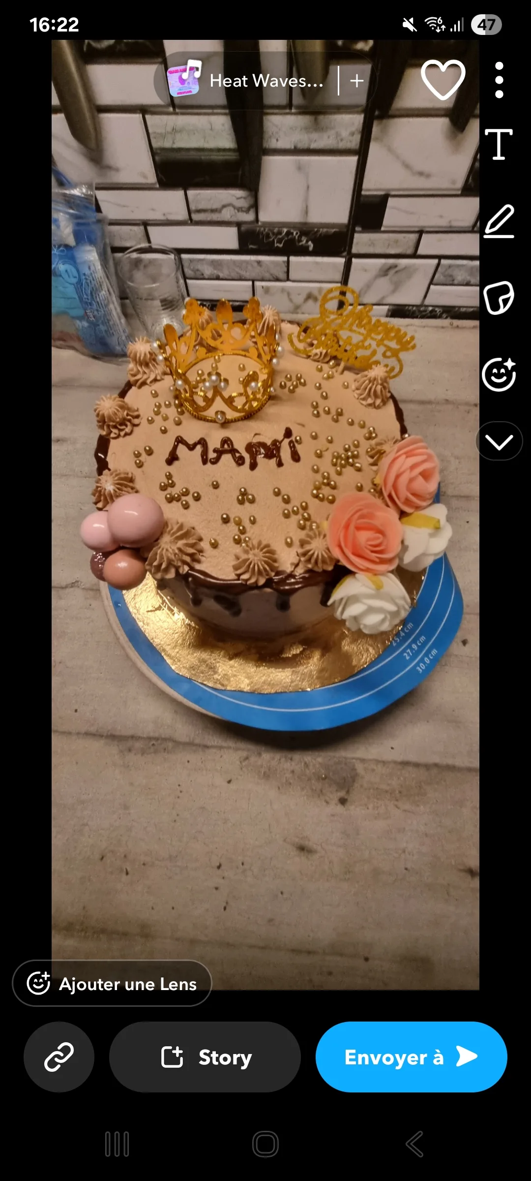 Layer cake chocolat