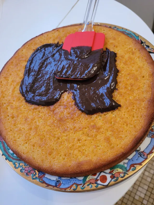 Gâteau surprise.