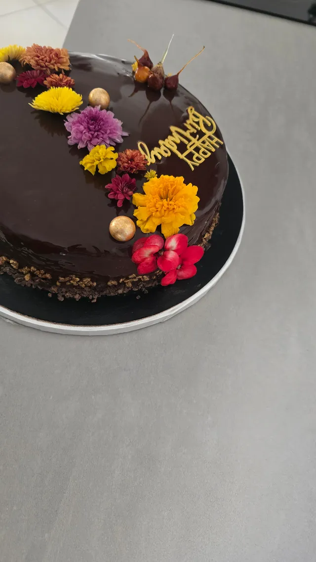 Entremet aux 3 chocolats