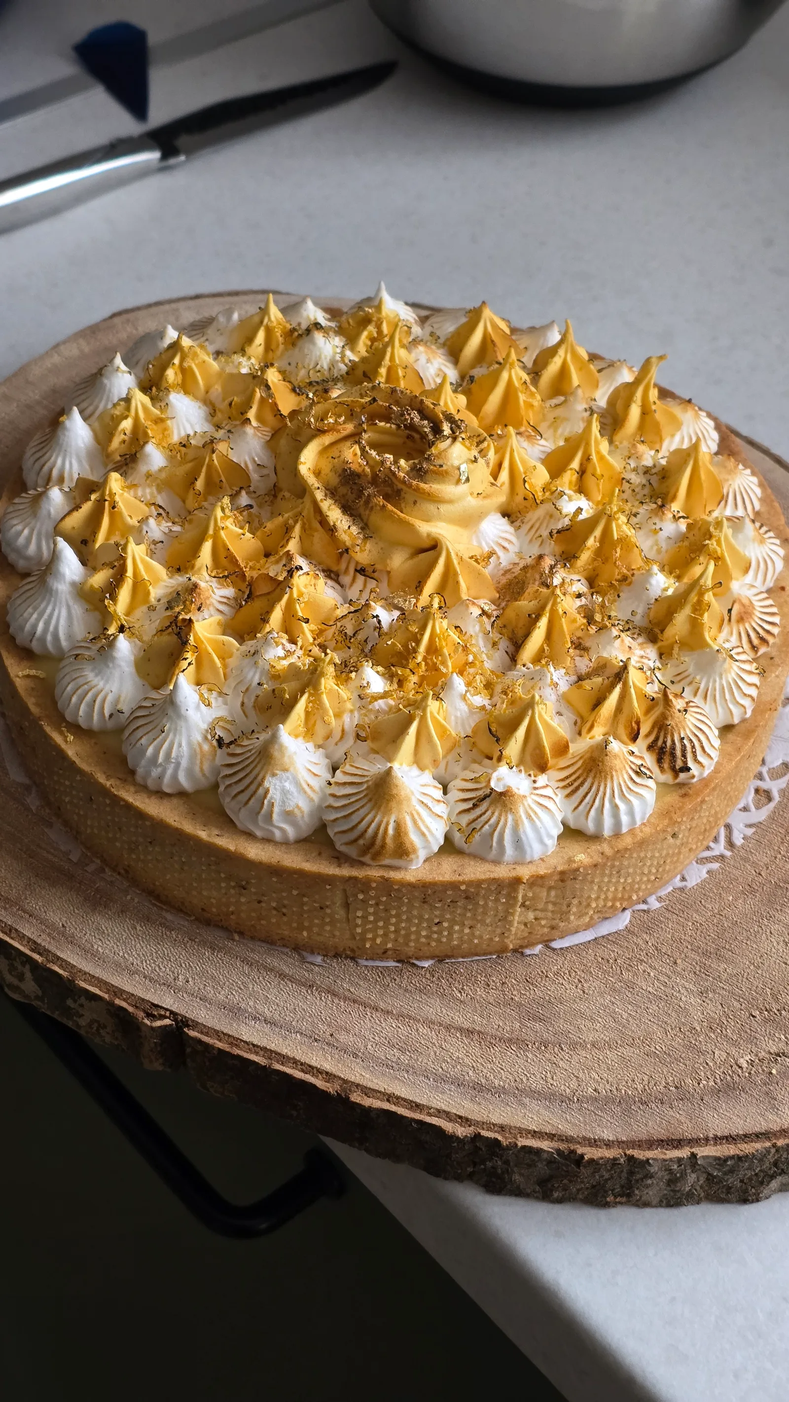 Tarte citron meringuée