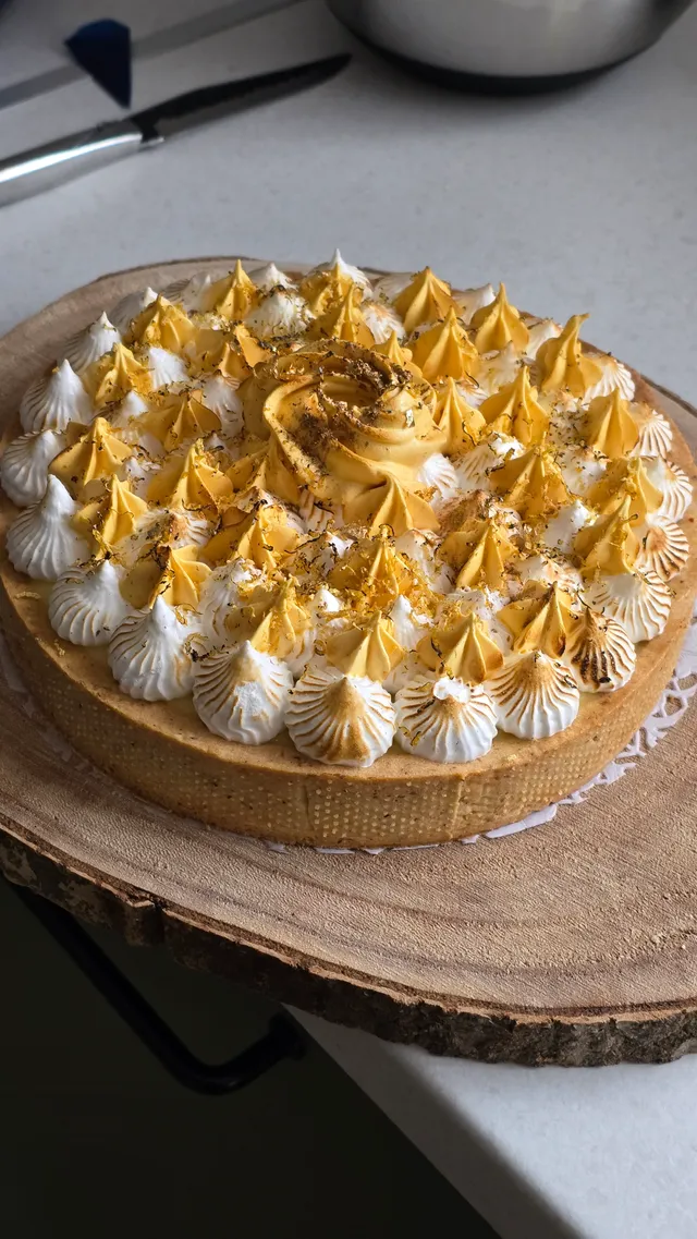 Tarte citron meringuée