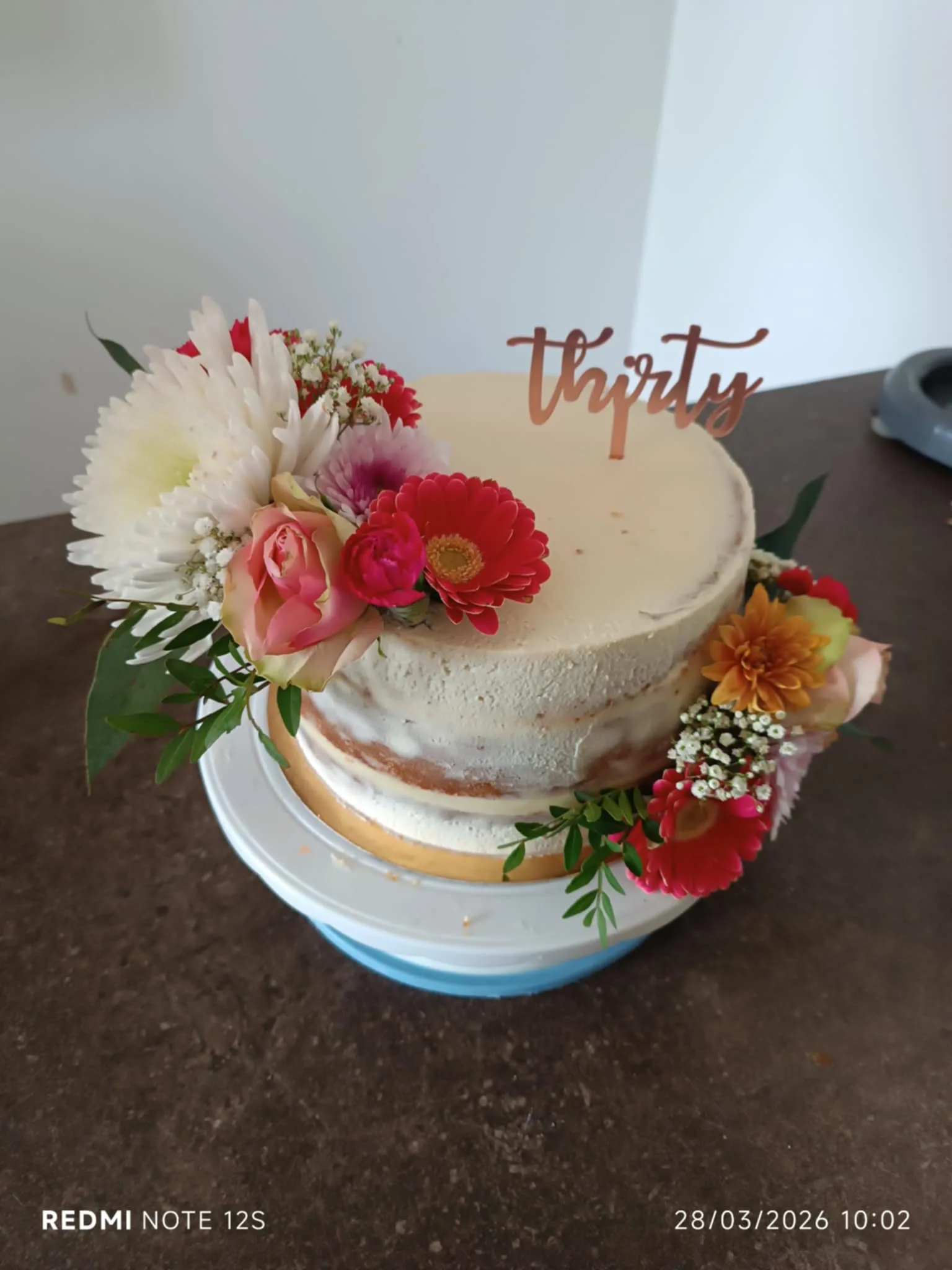 Naked cake