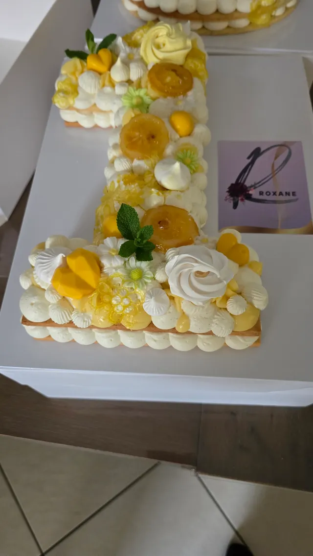 Number Cake au citron