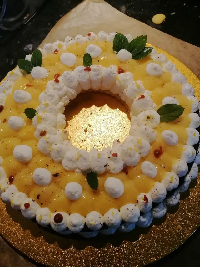 Mes pavlovas,tarte et gâteau