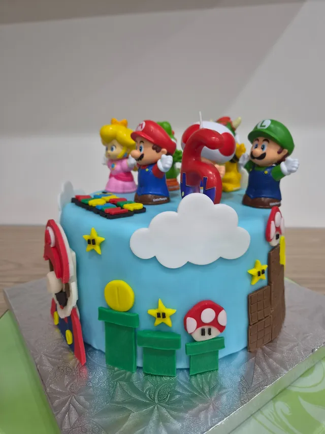 Mon cake design Super Mario