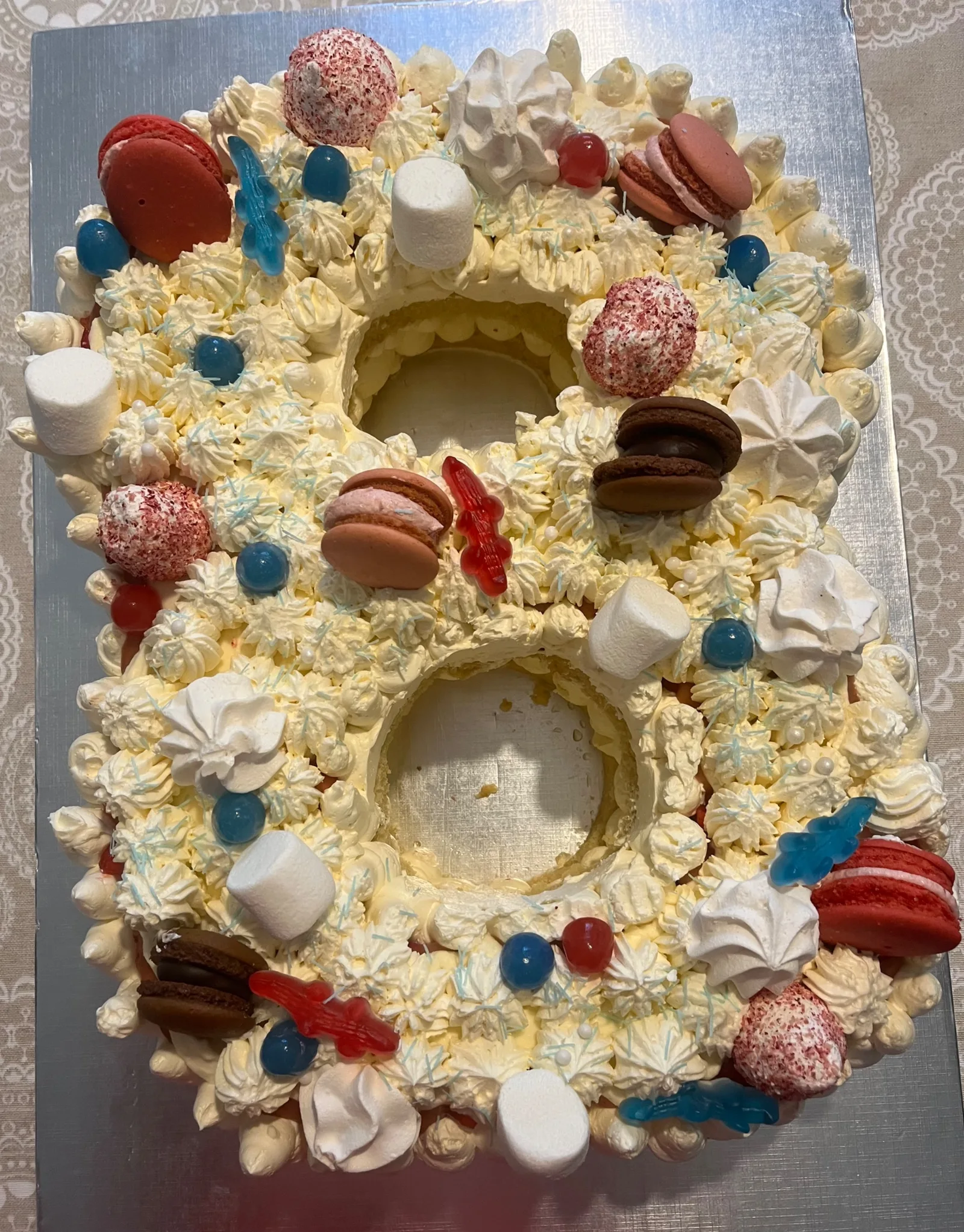 Number cake
