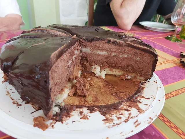 Royal chocolat et glaçage chocolat